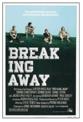 Breaking Away movie poster