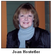 Joan Hostetler, 2009.