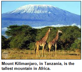 Mount Kilimanjaro.