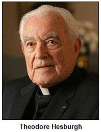 Theodore Hesburgh.