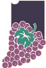 Indiana Wine Grape Council logo.